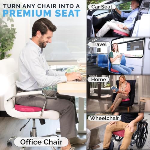 Doctor Recommended Seat Cushion (Pink / Large)