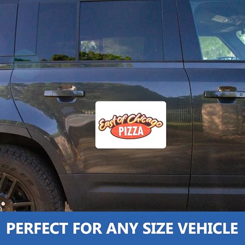 Custom Car Magnet Signs for Advertising and Promotion (12"x18" Rectangle)