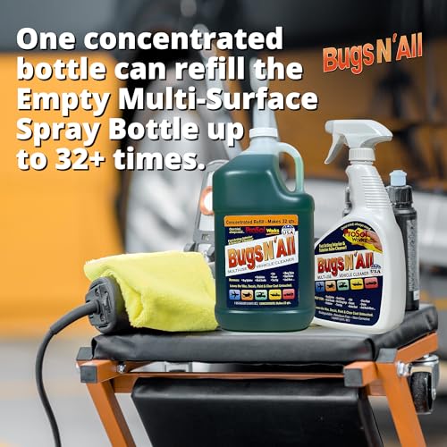 Bugs N’ All Multipurpose Car Cleaner & Degreaser (Multi-Surface Car Cleaner 1 gal)