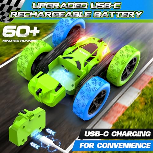 Blue Green RC Car for Kids (Blue&green Pro)