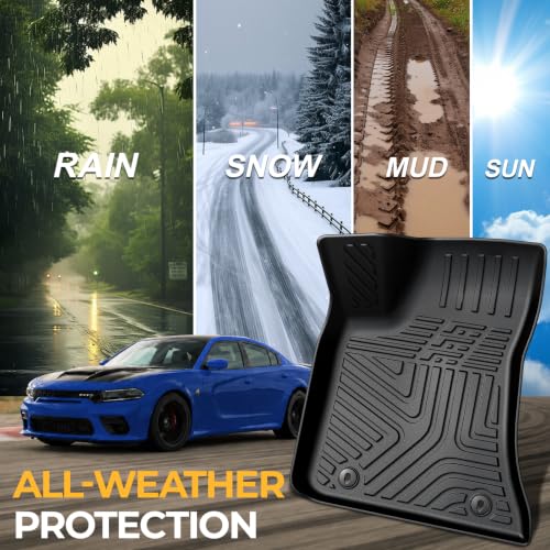 Floor Mats for 2011 (For Dodge Charger AWD | 2011-2023)