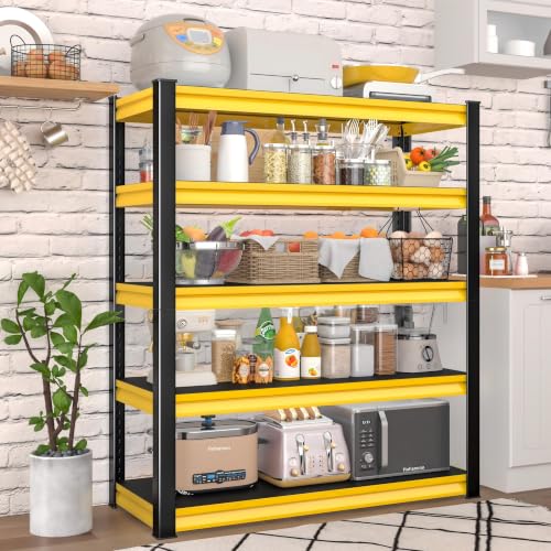 Metal Storage Garage Shelving (5T-YL-48"Wx18"D)