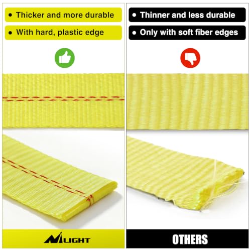 4 Pack 2" x 10' Car Tie Down Straps with Flat Hooks Heavy Duty Adjustable Wheel Ratchet Straps for Hauling UTV (4Pcs 2in x 10ft Straps with Flat Hooks)