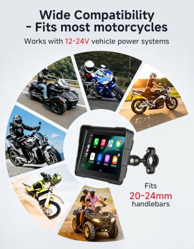 7 Inch Motorcycle Screen (7 Inch)