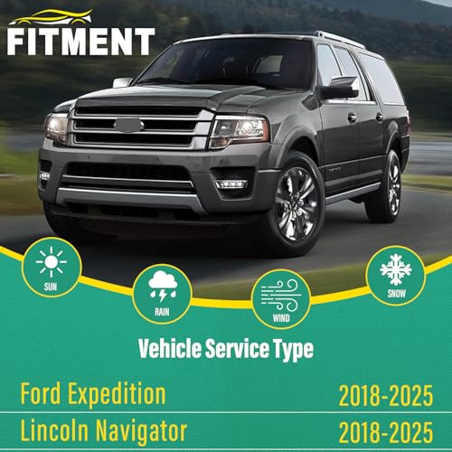 Windshield Wiper Blades Replacement for Ford Expedition 2018 (22" 22" 11")
