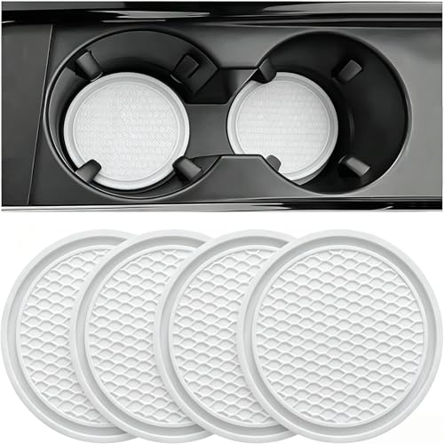 Car Cup Coaster (White)