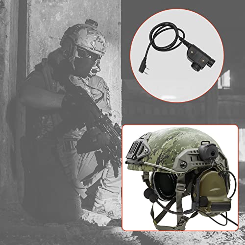 Tactical Headset with U94 PTT 2 (Green)