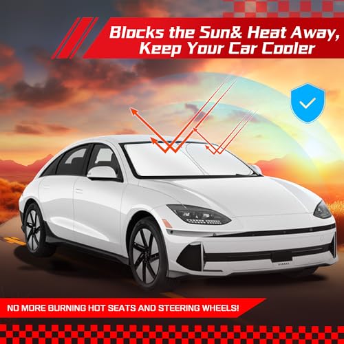 Windshield Sun Shade for Hyundai Ioniq 6 2023 (for Hyundai Ioniq 6 2023-2026)