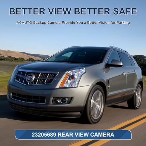 Rear View Backup Camera Fit for Cadillac SRX 2010 (Fit for Cadillac SRX 2010-2016)