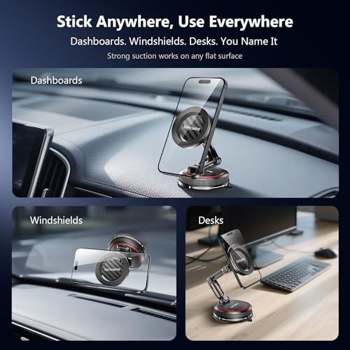 for MagSafe Car Mount [3 (Carbon Fiber)