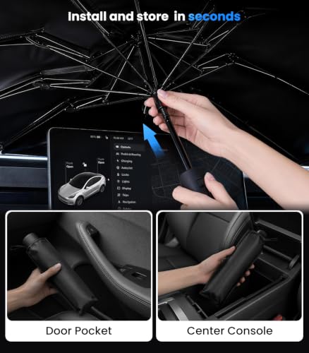 2026 Upgraded Windshield Sun Shade Umbrella (For Subaru / For Outback)