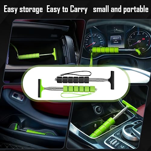 Side Mirror Squeegee (Upgrade Black and Green)