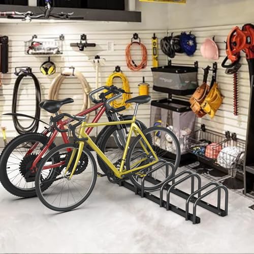 Bike Storage Rack for Garage (4 Bike Holder)