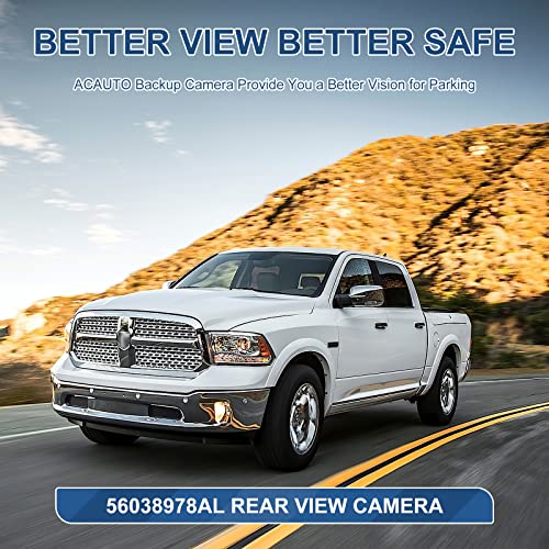 Rear View Backup Camera Fit for RAM 1500 2500 3500 2013 (Fit for RAM 1500 2500 3500 2013-2018)