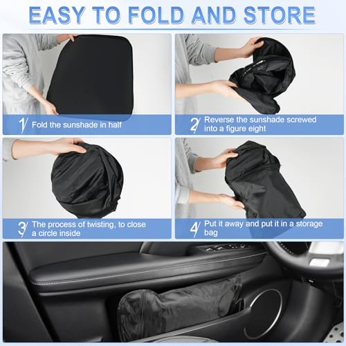 300T Universal Car Windshield Sun Shade (Car)
