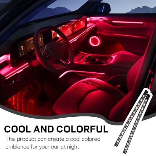 Car LED Strip Light (24 LED,USB / red)
