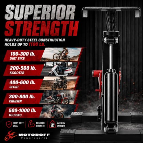 Motorcycle Lift Stand 1000LBS (Black)