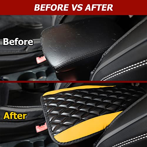 Car Center Console Pad (Yellow)