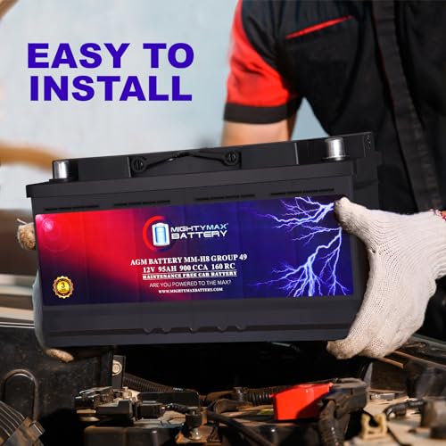 MM H8 Start and Stop Car BCI Group 49 12V 95Ah (Group 49)