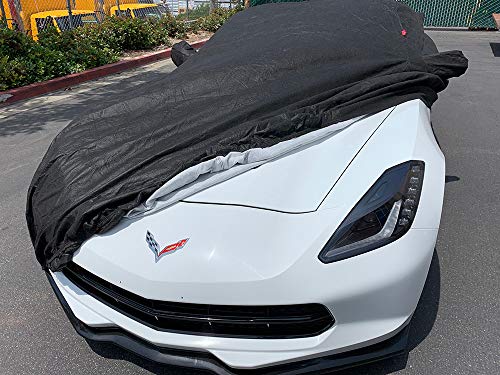 Custom Fit Car Cover for 2014 (C7 Corvette Black)
