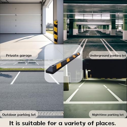 Heavy Duty Parking Curb Wheel Stop (72" - 2Pack)