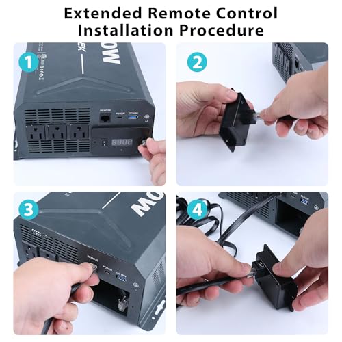 2000W Car Power Inverter (Black)