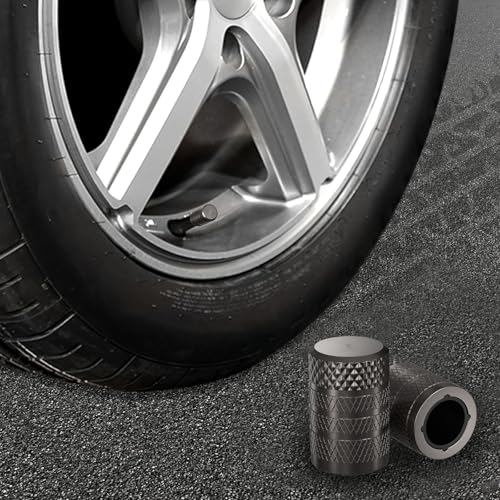 Tire Valve Stem Caps (Grey)
