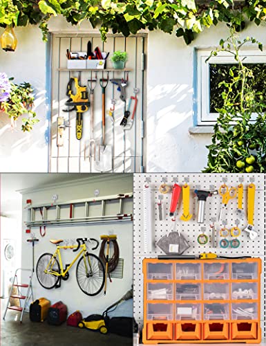 Garage Hooks 2 Pack Adjustable Hooks for Wall Storage (2 Packs)