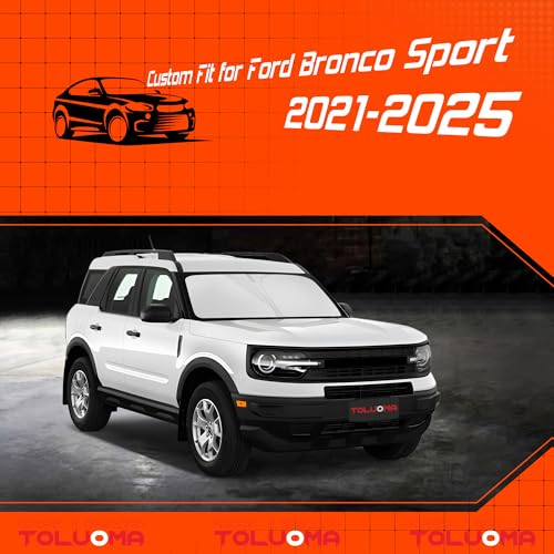 Custom Fit Windshield Sun Shade for Ford Bronco Sport 2021 (for Ford Bronco Sport 2021-2025)