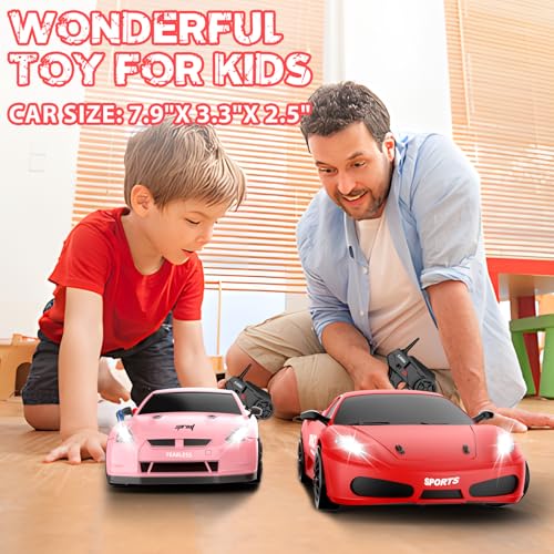 RC Drift Car 2.4GHz Remote Control Cars 1 (E.bright Red)