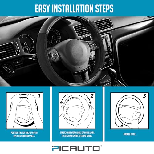 Steering Wheel Cover (Black)