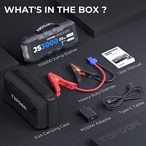 JS3000 Jump Starter (black)