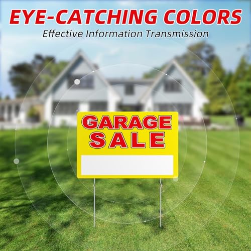 Garage Sale Sign (Yellow / Extra Large)