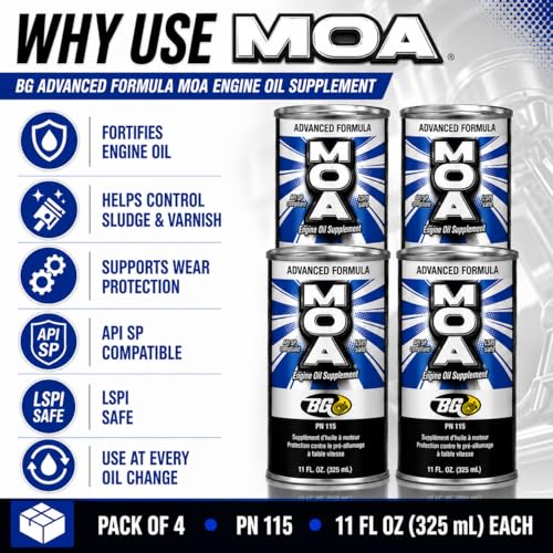 BG Advanced Formula MOA PN 115 Motor Oil Additive