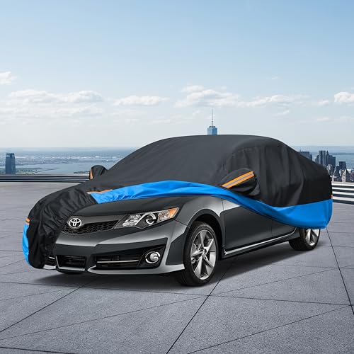 Car Cover Waterproof All Weather Outdoor Windproof Dustproof UV Protection Fit Sedan BMW 2 Series (1 Sedan Car Cover / A3-Fit Sedan Length 178-185 inch)