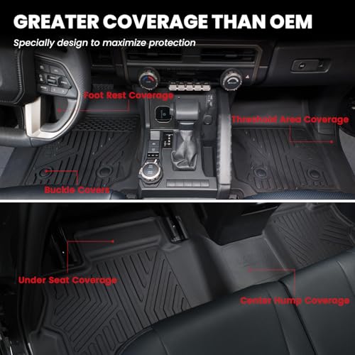 Floor Mats for Toyota 4Runner 2025