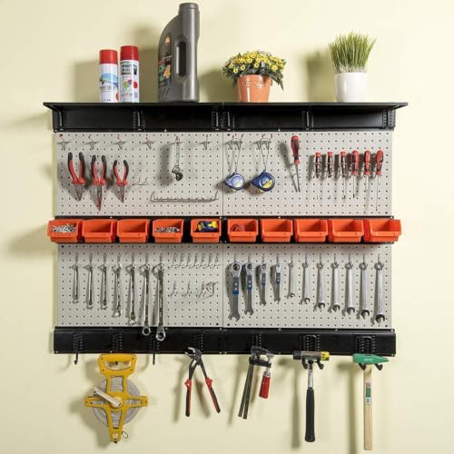Pegboard Wall Organizer (Gray)
