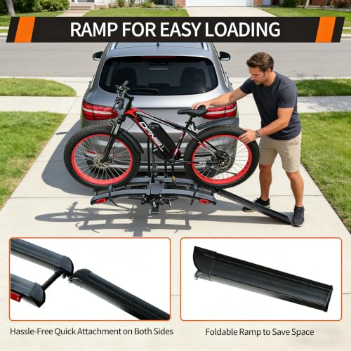 Ebike Rack with Ramp