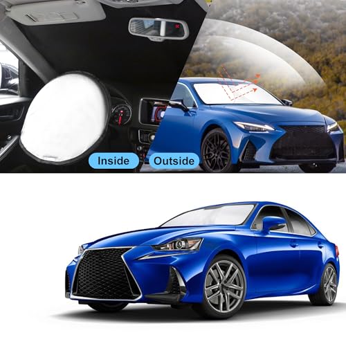 Sun Shade for Le xus is Sedan (Lexus is Sedan (NOT for Le xus RX, ES)2014-2020)