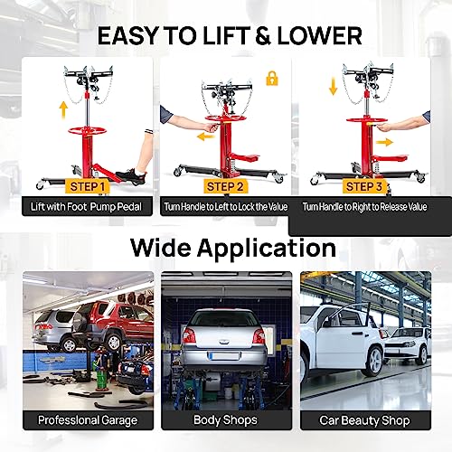 Transmission Jack (Red 1/2 Ton)