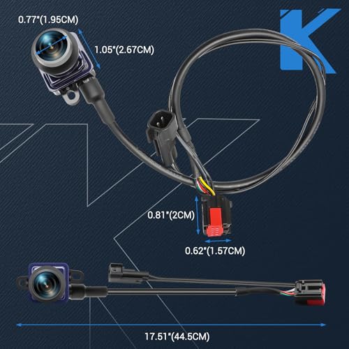 56054157AA Rear View Backup Camera Compatible with Ram ProMaster (56054157AA)