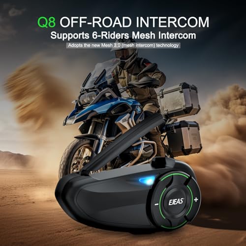Q8 2PC Motorcycle Bluetooth Headset (Q8-2)