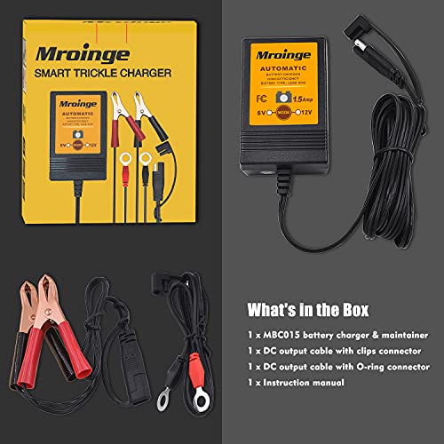 Smart Battery Charger (6V/12V @ 1.5 AMP)