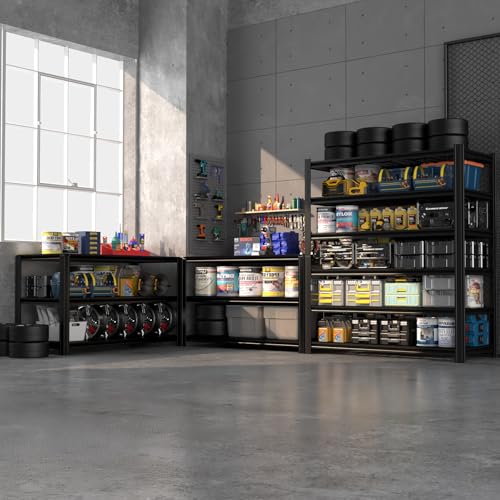 6 Tier Heavy Duty Garage Shelving (6T 55" W x 24" D x 84" H)