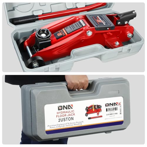 2 Ton Low Profile Hydraulic Floor Jack (Red / 2 ton)