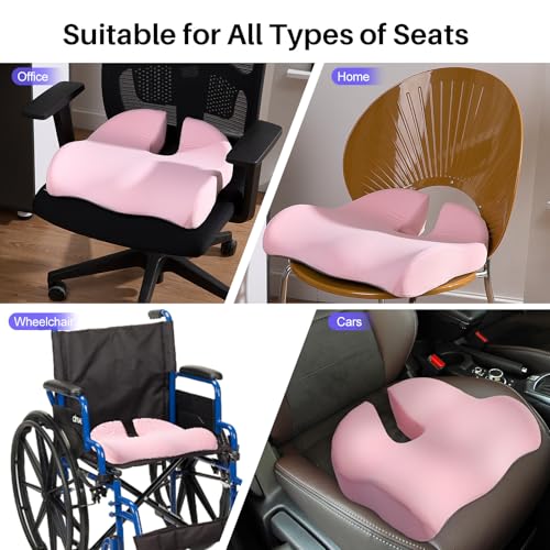 Ergonomic Seat Cushion (Pink)