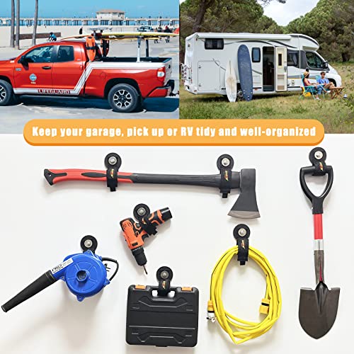 Heavy Duty Magnetic Hook (Dia.2.59" Magnet * 4Pcs)