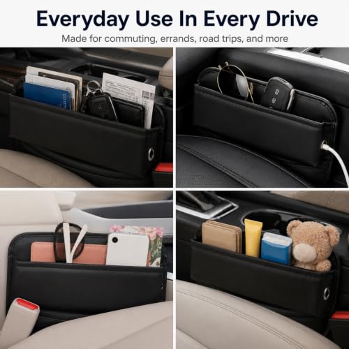 2 PCS Universal Fit Car Seat Gap Filler