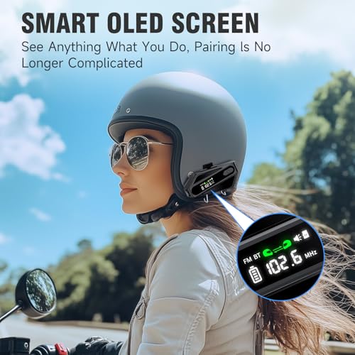 Motorcycle Helmet Bluetooth Headset (Black)