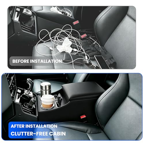 Center Console Organizer for Minivans (gray)